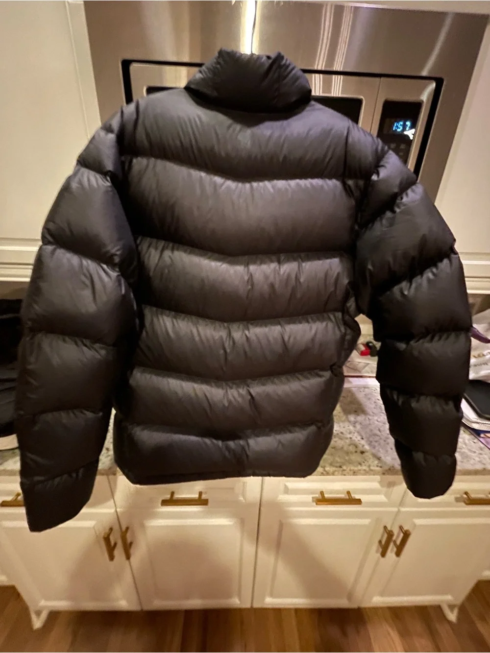 MOUNTAIN HARDWEAR Q-SHIELD 650 DOWN JACKET NWOT MENS XL BLACK THICK AWSOME - Picture 6 of 13